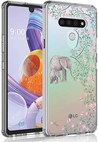 Syoner Clear Thone Case Cover עבור LG Stylo 6 [Elephant]